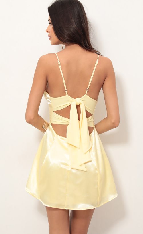 Party dresses 㸀 Olivia Satin Mini Dress ...