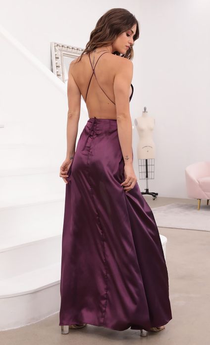 light purple maxi dress