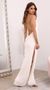 Picture Luna Long Drape Back Dress in Ivory. Source: https://media.lucyinthesky.com/data/Apr21_1/50x90/1V9A37021.JPG