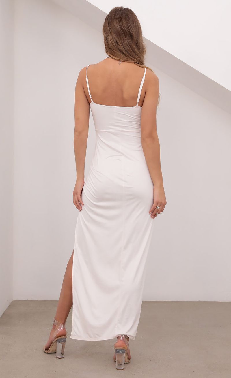 Picture Beauty And Grace Suede Maxi in Ivory. Source: https://media.lucyinthesky.com/data/Apr21_1/800xAUTO/1V9A1059.JPG