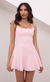 Picture thumb Lolita Ruffle Dress in Pink. Source: https://media.lucyinthesky.com/data/Apr21_2/170xAUTO/1V9A5850.JPG