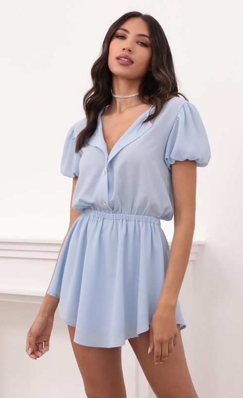 Picture Izzy Button Down Dress in Light Blue. Source: https://media.lucyinthesky.com/data/Apr21_2/500xAUTO/1V9A3467.JPG