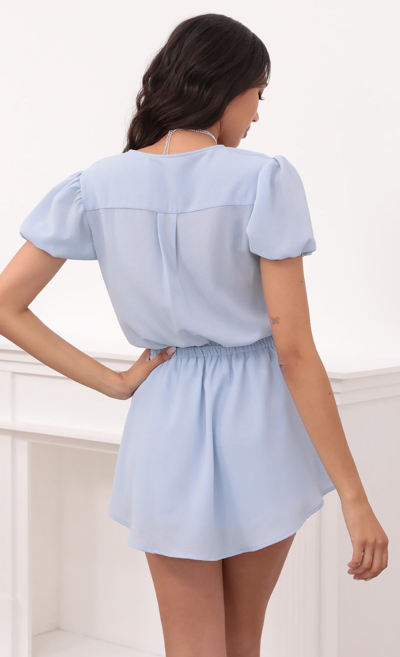 Picture Izzy Button Down Dress in Light Blue. Source: https://media.lucyinthesky.com/data/Apr21_2/800xAUTO/1V9A3541.JPG