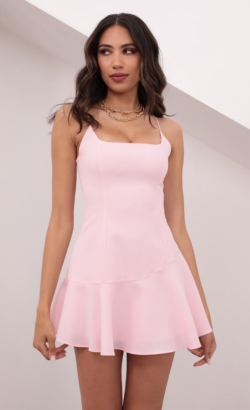 Picture Lolita Ruffle Dress in Pink. Source: https://media.lucyinthesky.com/data/Apr21_2/850xAUTO/1V9A5850.JPG