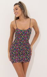 Picture Iridescent Sequin Bodycon Dress in Navy. Source: https://media.lucyinthesky.com/data/Apr22_1/150xAUTO/1V9A1286.JPG