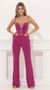 Picture Kordyn Cutout Jumpsuit in Pink. Source: https://media.lucyinthesky.com/data/Apr22_1/50x90/1V9A3607.JPG