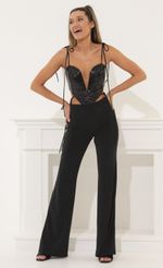 Picture Kordyn Cutout Jumpsuit in Pink. Source: https://media.lucyinthesky.com/data/Apr22_2/150xAUTO/1V9A57831.JPG
