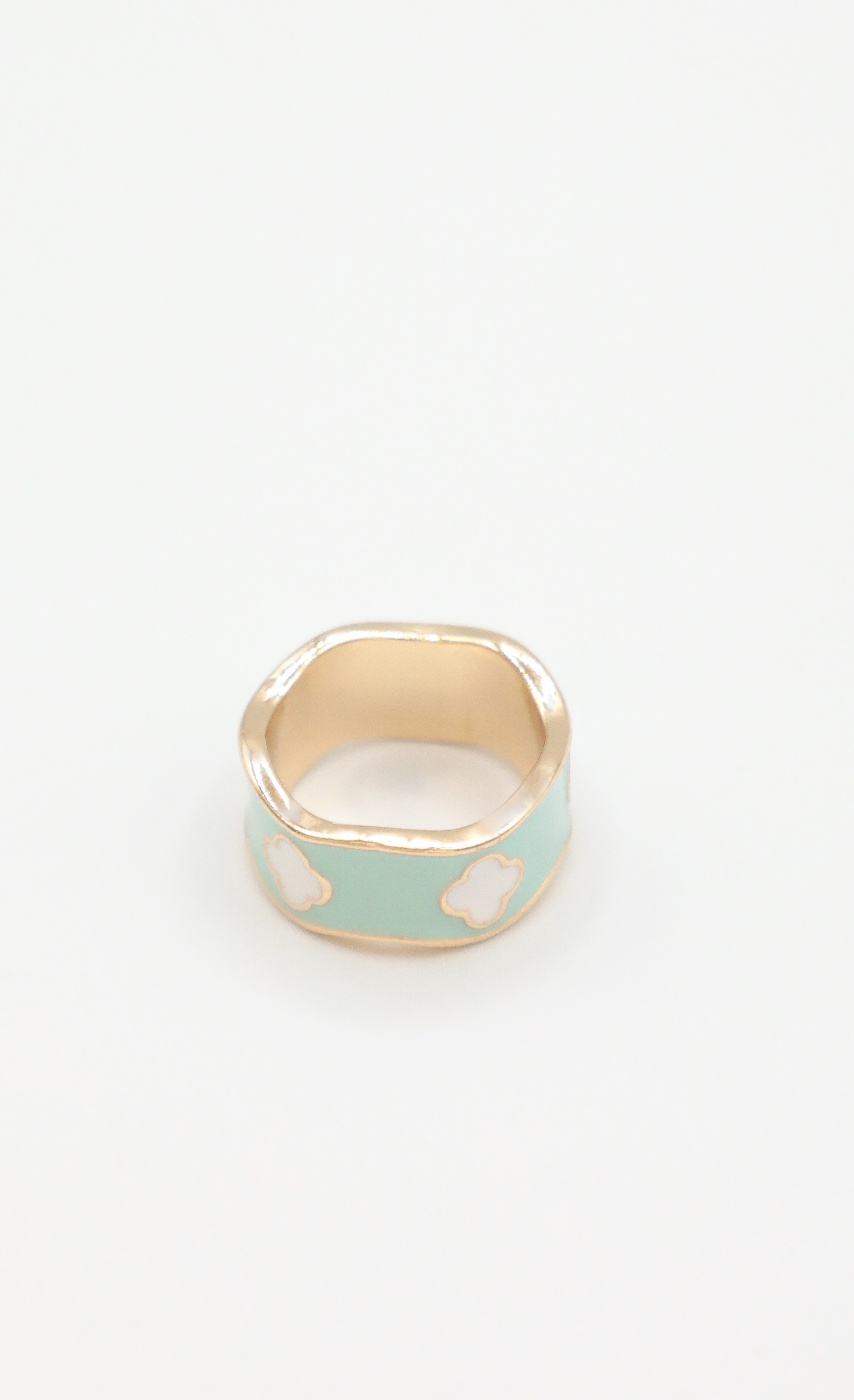 Power and Love Ring in Turquoise