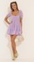 Picture Gloria Fit and Flare Dress in Purple. Source: https://media.lucyinthesky.com/data/Apr22_2/50x90/1V9A4521.JPG