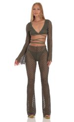 Picture Mojave Embroidered Three Piece Pants Set in Green. Source: https://media.lucyinthesky.com/data/Apr23/150xAUTO/ba2d7bab-c5ff-4644-8f3e-6c6aae1fd9b8.jpg