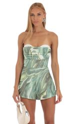 Picture Sinéad Cherry Butterfly Strapless Romper in White. Source: https://media.lucyinthesky.com/data/Apr23/150xAUTO/ed48a486-ba72-4dae-9dc9-5becb4bd36e5.jpg