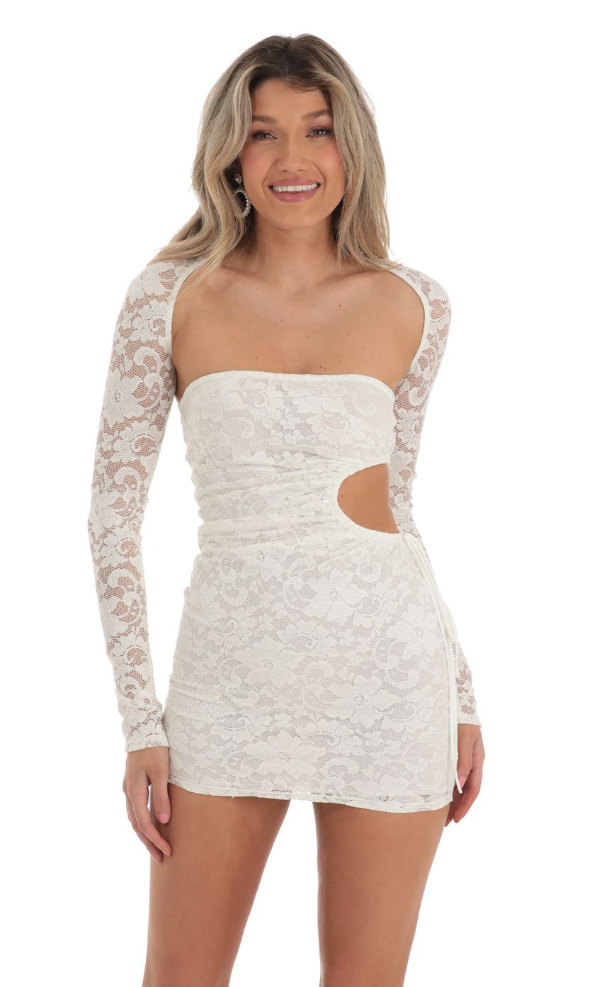 Picture Shaelyn Removable Long Sleeve Lace Two Piece Set in White. Source: https://media.lucyinthesky.com/data/Apr23/850xAUTO/23c8fd58-7d78-47fb-810f-4cb97150146a.jpg