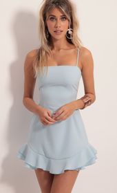 Picture thumb Aubrey Ruffle Dress In Light Blue. Source: https://media.lucyinthesky.com/data/Aug19_2/170xAUTO/781A7102.JPG