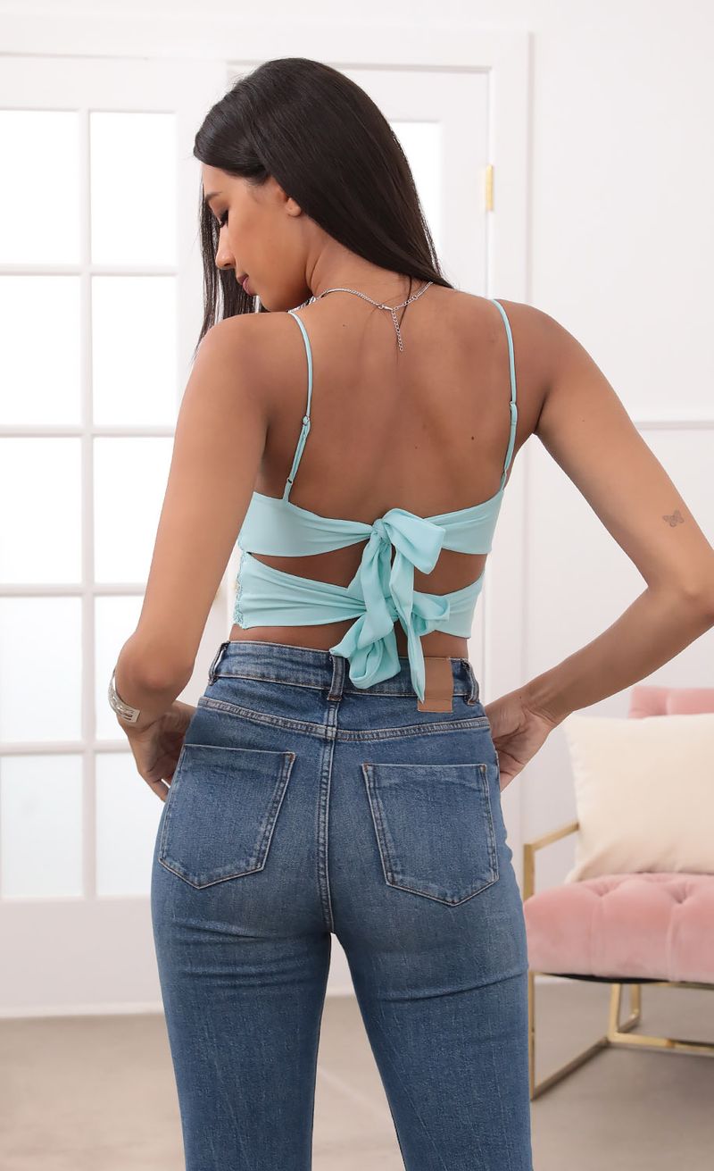 Picture Roma Top in Aqua Lace. Source: https://media.lucyinthesky.com/data/Aug20_1/800xAUTO/781A8999.JPG