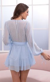 Picture thumb Lexi Ruffle Wrap Dress in Baby Blue. Source: https://media.lucyinthesky.com/data/Aug21_1/170xAUTO/1V9A2239.JPG