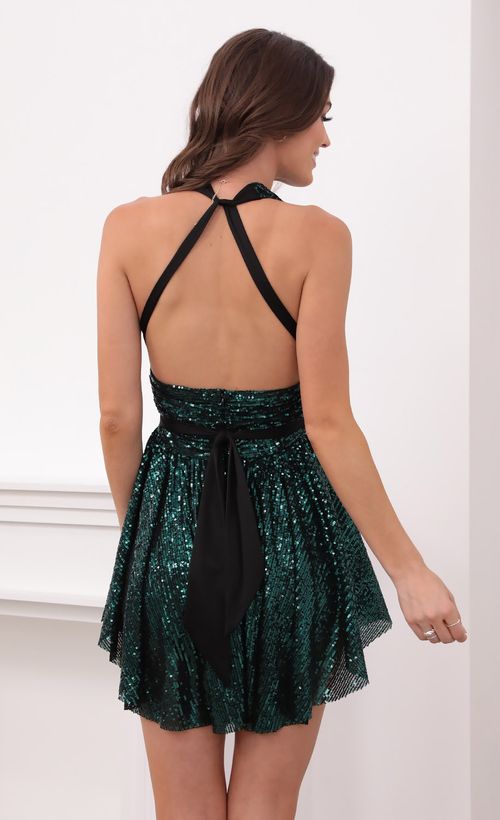Picture Jazz Sequin Halter Dress in Dark Turquoise. Source: https://media.lucyinthesky.com/data/Aug21_1/500xAUTO/1V9A1687.JPG