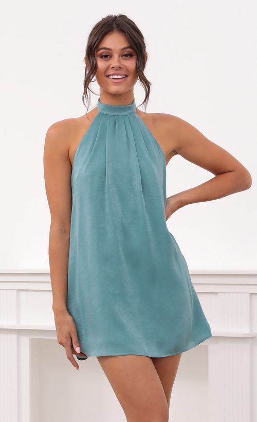 Picture Midnight Halter Dress in Turquoise. Source: https://media.lucyinthesky.com/data/Aug21_1/500xAUTO/1V9A3761.JPG