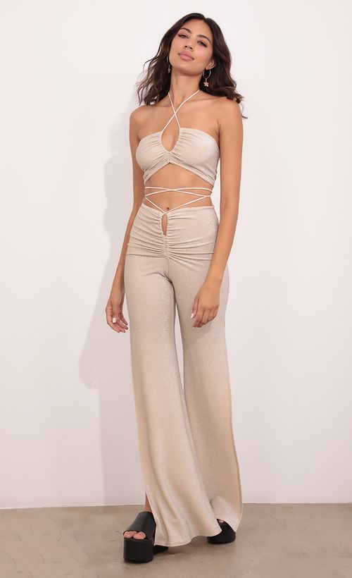 Picture Dylan Suede Pant Set in Beige. Source: https://media.lucyinthesky.com/data/Aug21_2/500xAUTO/1V9A1695.JPG