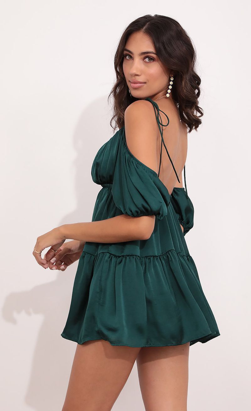 Picture Noelle Baby Doll Dress in Green. Source: https://media.lucyinthesky.com/data/Aug21_2/800xAUTO/1V9A7887.JPG