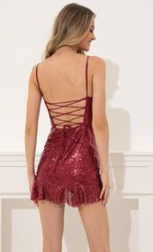 Picture thumb Kailani Sequin Cowl Neck Dress in Red. Source: https://media.lucyinthesky.com/data/Aug22/170xAUTO/3985fbf7-4ca9-406b-9af5-189a56d829b9.jpg
