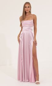 Picture thumb Dena Charmeuse Maxi Dress in Pink. Source: https://media.lucyinthesky.com/data/Aug22/170xAUTO/405fc8fd-8be4-4593-bf96-5b9b29780db2.jpg