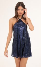 Picture thumb Maya Sequin Halter Dress in Blue. Source: https://media.lucyinthesky.com/data/Aug22/170xAUTO/50603631-4e00-4bfc-bacc-0cc8962aa524.jpg
