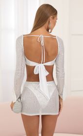 Picture thumb Melinda Sequin Three Piece Skirt Set in Silver . Source: https://media.lucyinthesky.com/data/Aug22/170xAUTO/d4deff86-1e73-4a08-92de-ad83caeed130.jpg