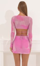 Picture thumb Jayda Mesh Two Piece Skirt Set in Pink. Source: https://media.lucyinthesky.com/data/Aug22/170xAUTO/ee9dbe05-8e1a-4d7c-b693-b0b478ad11c3.jpg
