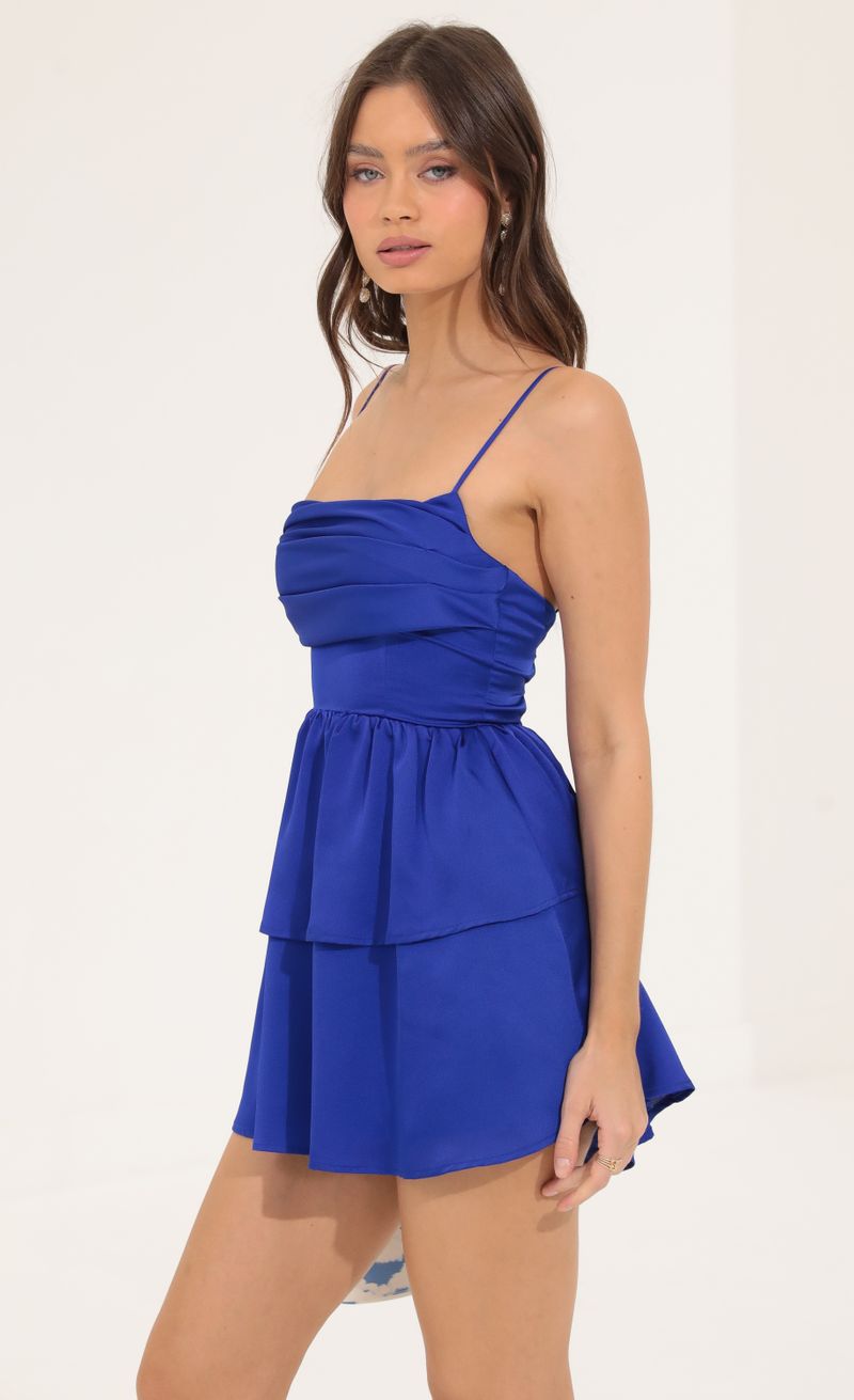 Picture Darby Crepe Ruffle Dress in Blue  . Source: https://media.lucyinthesky.com/data/Aug22/800xAUTO/069bb083-f6fa-400c-ae77-134da020a6e1.jpg