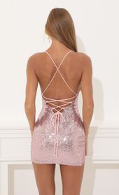 Picture thumb Sequin Lace-Back Bodycon Dress In Rose. Source: https://media.lucyinthesky.com/data/Aug22_1/170xAUTO/1V9A0477.JPG