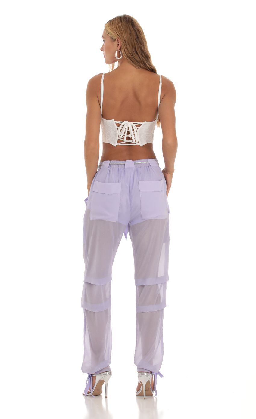 Picture Nolana Rhinestone Pants in Lilac. Source: https://media.lucyinthesky.com/data/Aug23/850xAUTO/54534f3d-7422-4e84-9a05-722ca055d9db.jpg