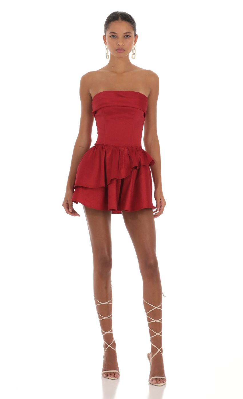 Picture Enid Corset Strapless Dress in Red. Source: https://media.lucyinthesky.com/data/Aug23/850xAUTO/573a6ddb-98e3-4e0c-b904-a1f26653d167.jpg
