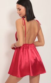 Picture thumb Skye Shoulder Tie Dress in Red. Source: https://media.lucyinthesky.com/data/Dec19_1/170xAUTO/781A1423.JPG