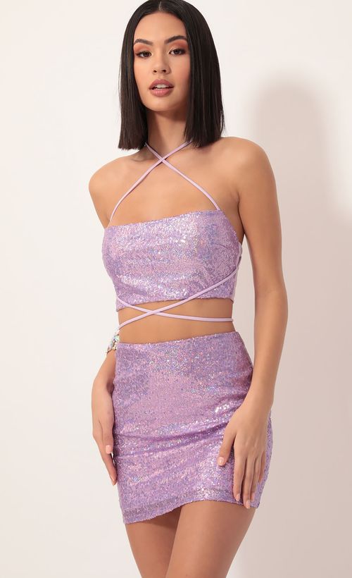 Picture Eva Iridescent Sequin Set in Lilac. Source: https://media.lucyinthesky.com/data/Dec19_1/500xAUTO/781A02991.JPG