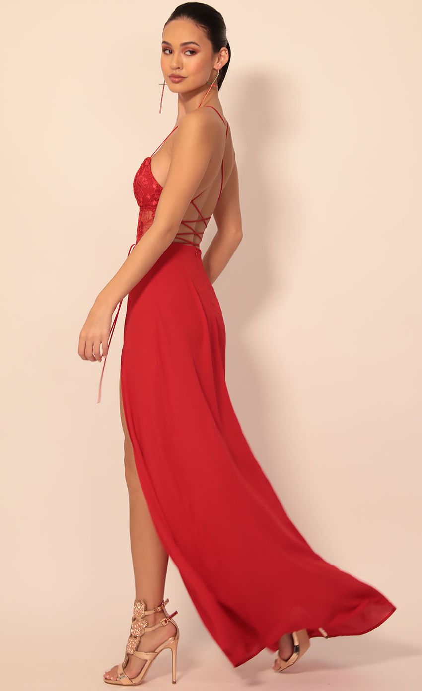 Picture Loveable Lace Maxi Dress in Red. Source: https://media.lucyinthesky.com/data/Dec19_2/850xAUTO/781A5522.JPG