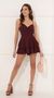 Picture Shelby Ruffle Baby Doll Romper in Burgundy. Source: https://media.lucyinthesky.com/data/Dec21_1/50x90/1V9A2601.JPG