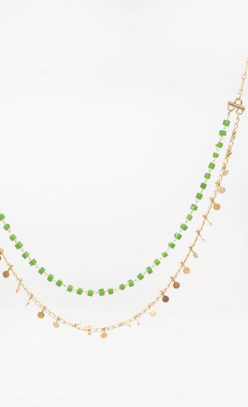 Picture Garden Treasures Necklace in Green and Gold. Source: https://media.lucyinthesky.com/data/Dec21_2/500xAUTO/1J7A47471.JPG