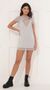 Picture Harper Dress in Shimmer Grey. Source: https://media.lucyinthesky.com/data/Dec21_2/50x90/1V9A9314.JPG
