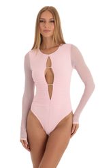 Picture Elodie Mesh Bodysuit in Pink. Source: https://media.lucyinthesky.com/data/Dec22/150xAUTO/b27751ff-1726-4f9f-8425-ca6c6ecae45b.jpg