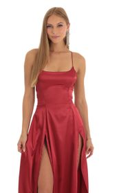 Picture thumb Caitlin Slit Maxi Dress in Red. Source: https://media.lucyinthesky.com/data/Dec22/170xAUTO/073140f4-227d-4c7d-b9b7-89adac57f80a.jpg