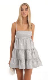 Picture thumb Cindy Floral Jacquard Dress in Grey. Source: https://media.lucyinthesky.com/data/Dec22/170xAUTO/34f9ee99-860c-45d1-a480-f862841232c5.jpg