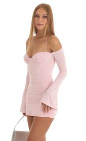 Picture thumb Tamsin Belle Sleeve Dress in Pink. Source: https://media.lucyinthesky.com/data/Dec22/170xAUTO/4ff97b39-5e72-4845-80a9-89b42c1057ae.jpg