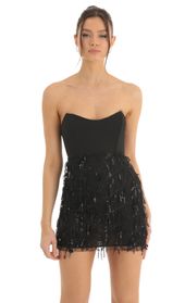 Picture thumb Hollie Dangling Sequin Corset Dress in Black. Source: https://media.lucyinthesky.com/data/Dec22/170xAUTO/665db9d4-9e1c-4afb-80bf-43b7805be792.jpg