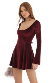 Picture thumb Kallie Velvet Glitter A-Line Dress in Red. Source: https://media.lucyinthesky.com/data/Dec22/170xAUTO/a84b4616-b305-47e2-b92f-195c2a0bdc35.jpg