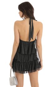 Picture thumb Sindie Mesh Ruffle Dress in Black. Source: https://media.lucyinthesky.com/data/Dec22/170xAUTO/bd74c856-8292-4991-8836-b1d5186d15f1.jpg