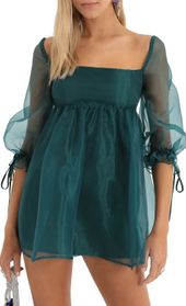 Picture thumb Lula Puff Sleeve Baby Doll Dress in Green. Source: https://media.lucyinthesky.com/data/Dec22/170xAUTO/c142e1a6-3706-4553-bc63-21e7652427b4.jpg