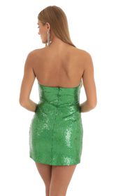 Picture thumb Nisha Iridescent Sequin Off The Shoulder Dress in Green. Source: https://media.lucyinthesky.com/data/Dec22/170xAUTO/c39f4f6a-8a24-4d08-863e-3c9a34f86d60.jpg
