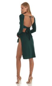 Picture thumb Mona Long Sleeve Midi Dress in Green. Source: https://media.lucyinthesky.com/data/Dec22/170xAUTO/c4b8d02a-892d-4c17-88a8-029c5e35bd39.jpg