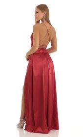 Picture thumb Caitlin Slit Maxi Dress in Red. Source: https://media.lucyinthesky.com/data/Dec22/170xAUTO/cc4fa5f6-5901-448a-bafb-7bef6659dfa9.jpg