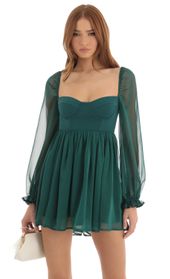 Picture thumb Murphy Corset Long Sleeve Dress in Green. Source: https://media.lucyinthesky.com/data/Dec22/170xAUTO/ea718e6f-c6df-436f-b87f-08922a0ddd57.jpg